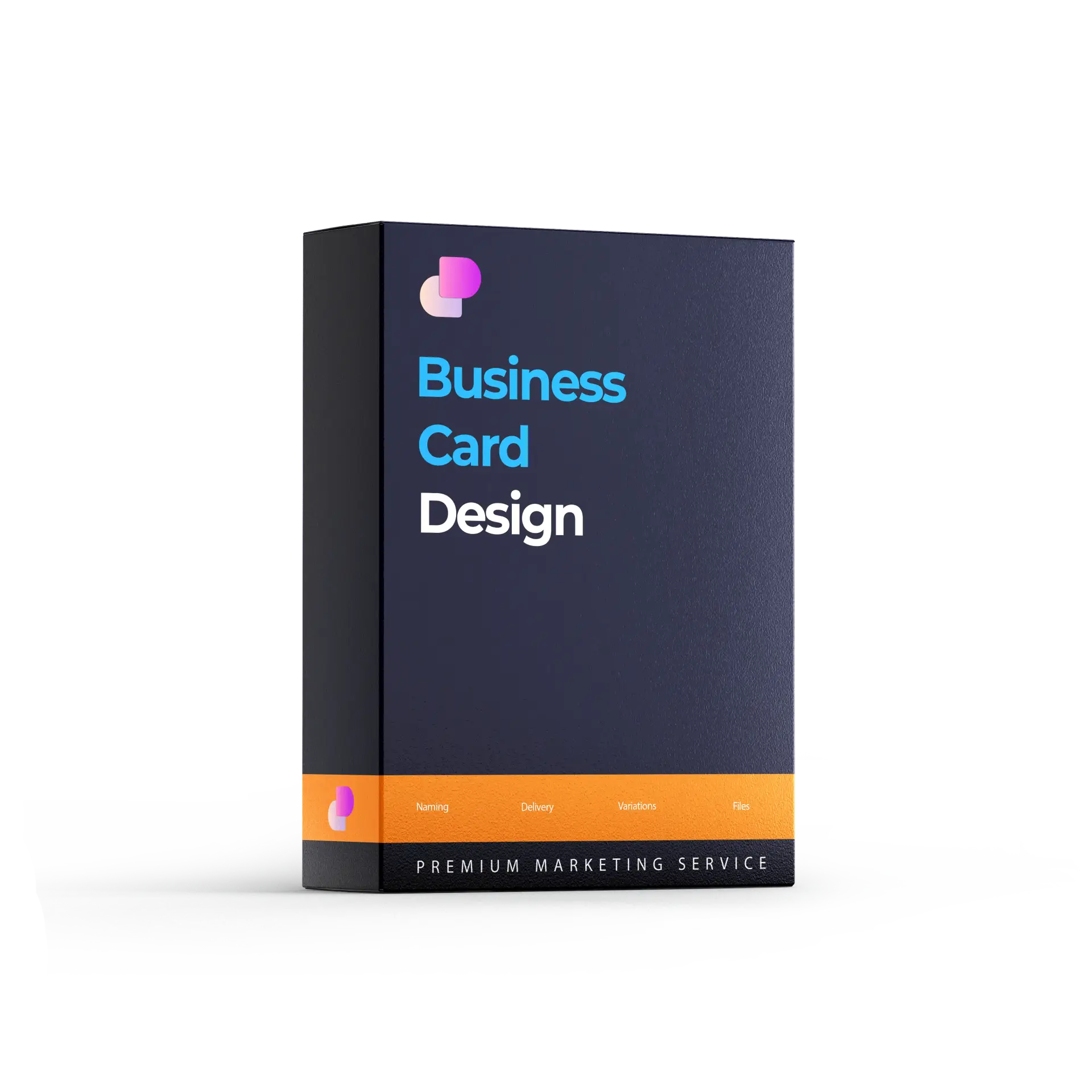 Business Card Design 1 Web image: Oversee Agency Business Card Design Product Image