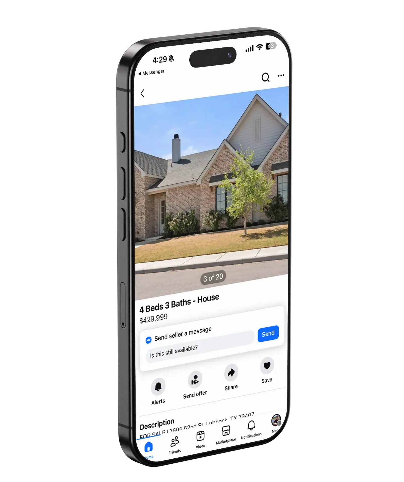 Facebook Marketplace Poster AI Marketplace Software Transparent Oversee - Realty
